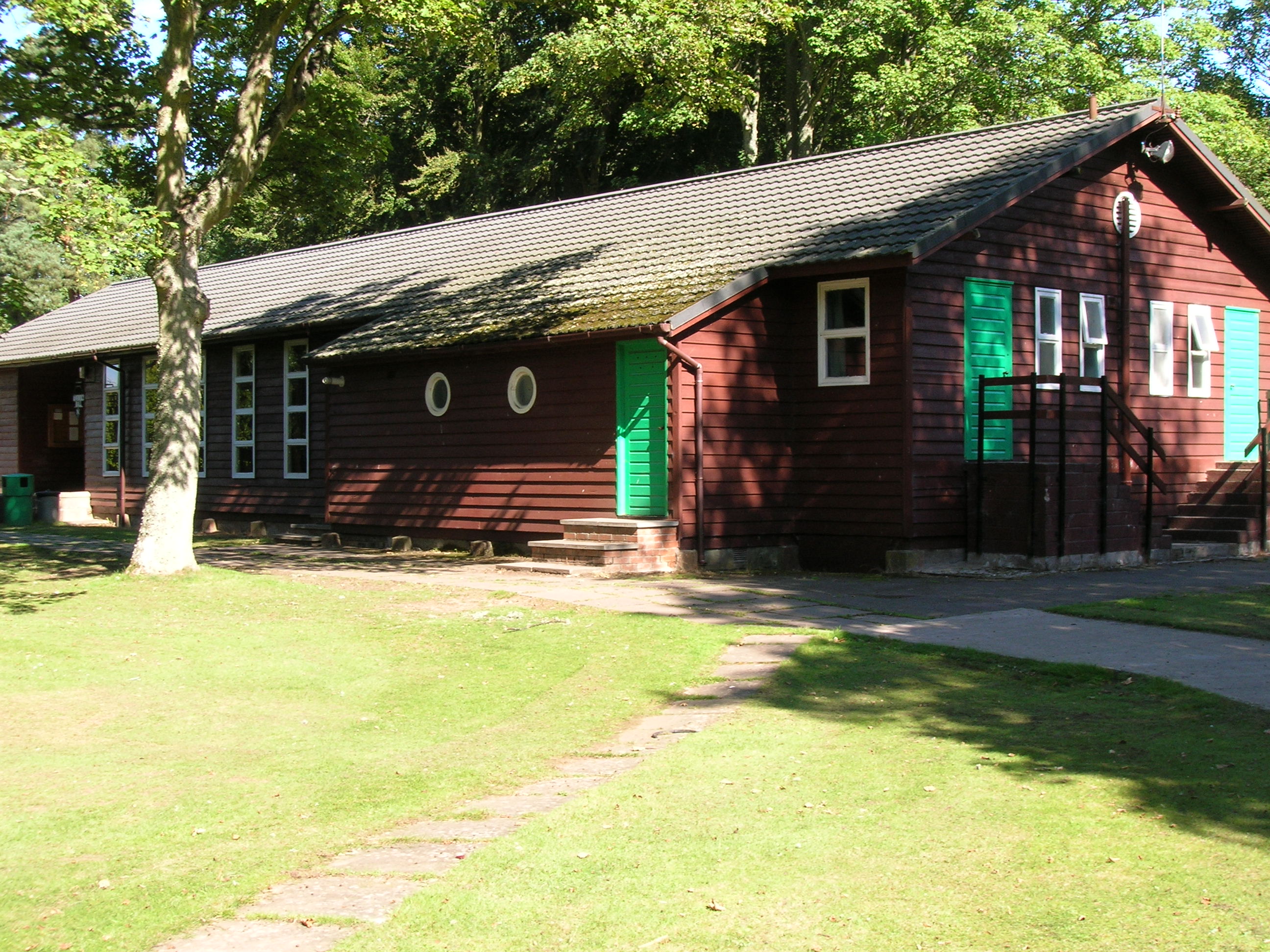 Belmont building in sunshine.JPG